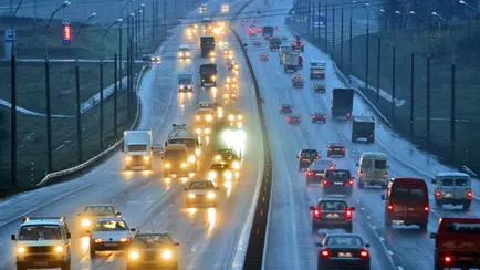 ГАИ запретила днём на участке кольцевой Минска одну категорию транспорта