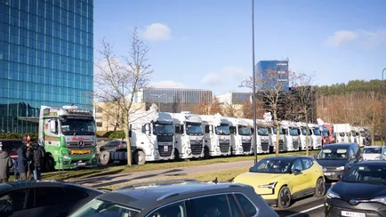 Власти Вильнюса разрешили водителям акцию протеста из-за конфликта Литвы и Беларуси