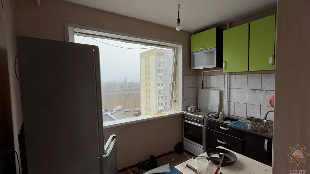 Спасатели решили разобрать верхние этажи пострадавшего дома в Гомеле