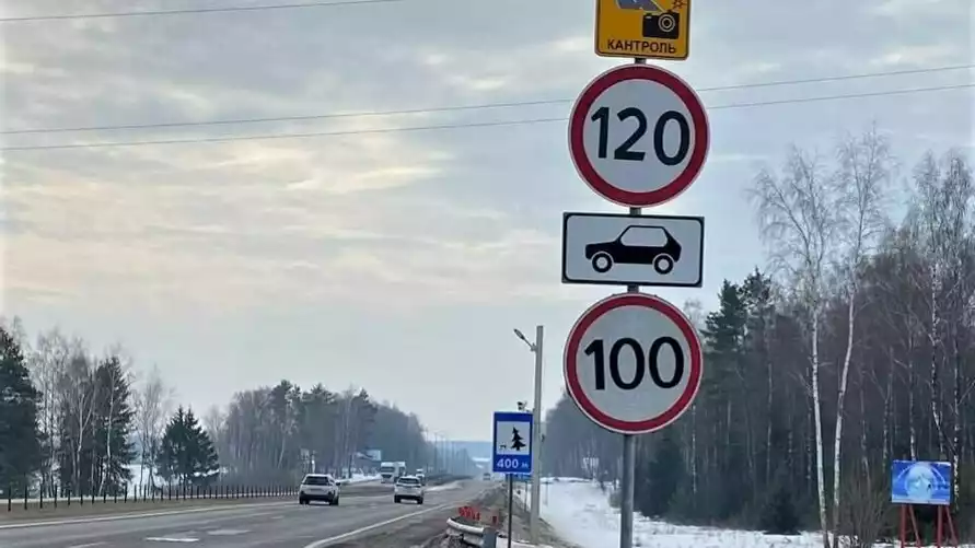 На одной из трасс Беларуси появился самый длинный участок контроля средней скорости. Сколько километров?