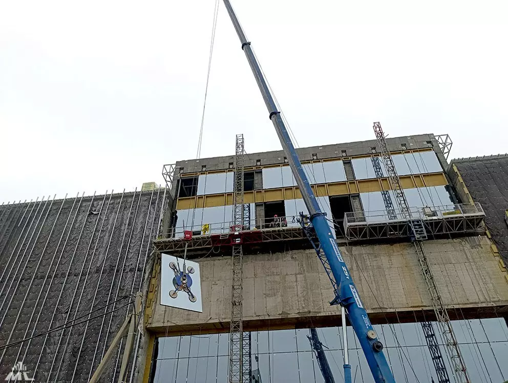 «Минскстрой» показал, что уже сделали на стройке Национального исторического музея в Минске