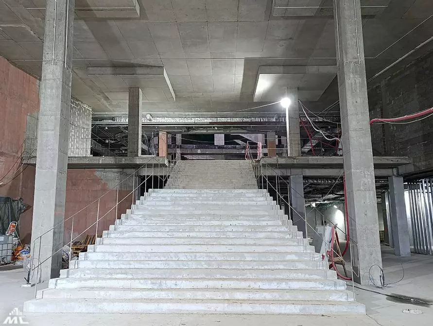 «Минскстрой» показал, что уже сделали на стройке Национального исторического музея в Минске