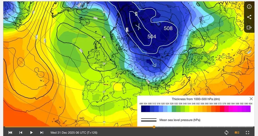 Новый год с -20°C? Синоптики дали прогноз на последние дни 2025 года в Беларуси