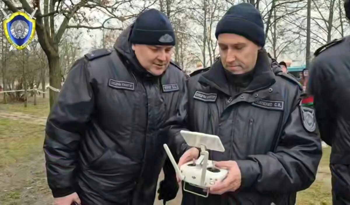 Следователи запустили квадрокоптер у дома в Гомеле, где обрушились перекрытия