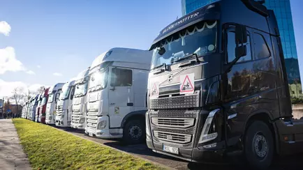 Литовские перевозчики объявили «мирную акцию». Премьер отправила их протестовать в Беларусь