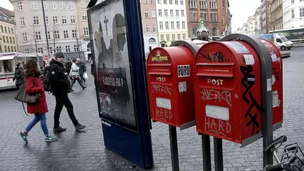 В Дании почта прекращает доставку писем