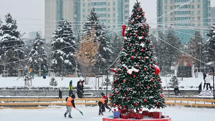 В Беларусь идут рождественские метели. Где выглянет солнце на больших выходных?