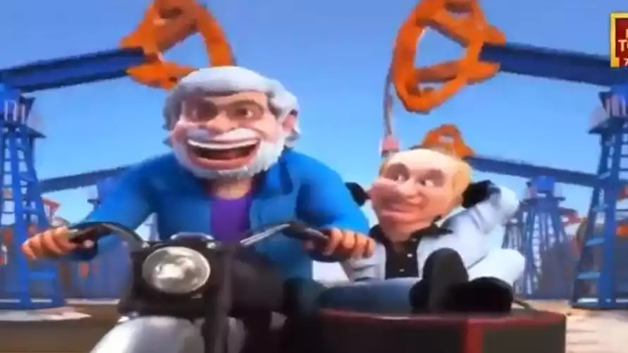 Скриншот видео из соцсети Х