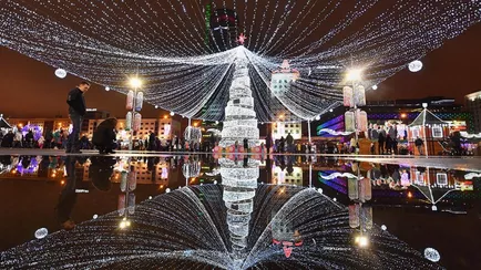 Сколько стоит новогодняя иллюминация Минска? В «Мингорсвете» озвучили цену за час