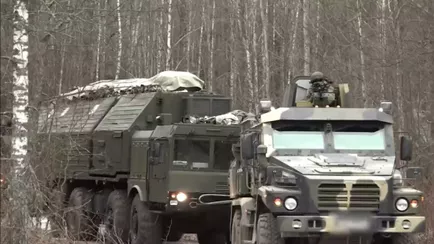 Минобороны Беларуси показало ритуал с «Орешником»