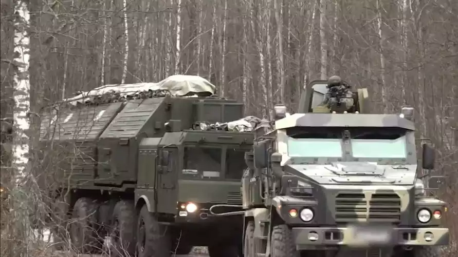 Скриншот видео Минобороны РБ