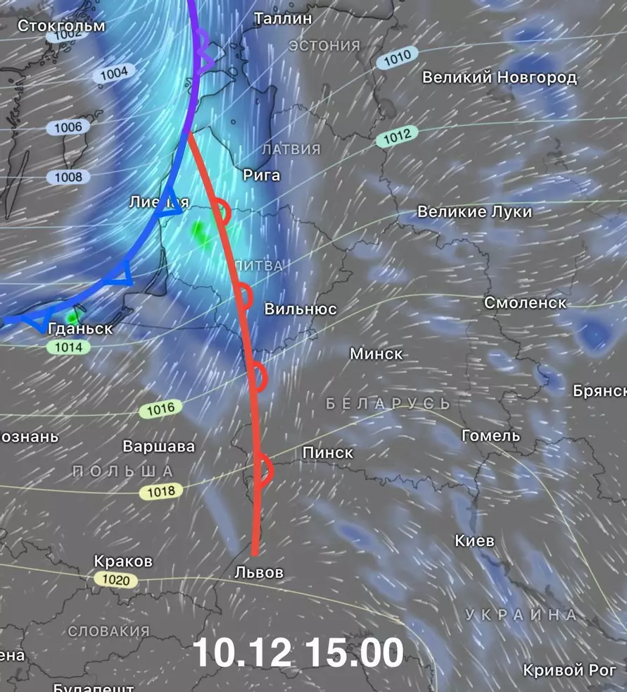 Где в Беларуси выглянет солнце, а где пройдет снегодождь