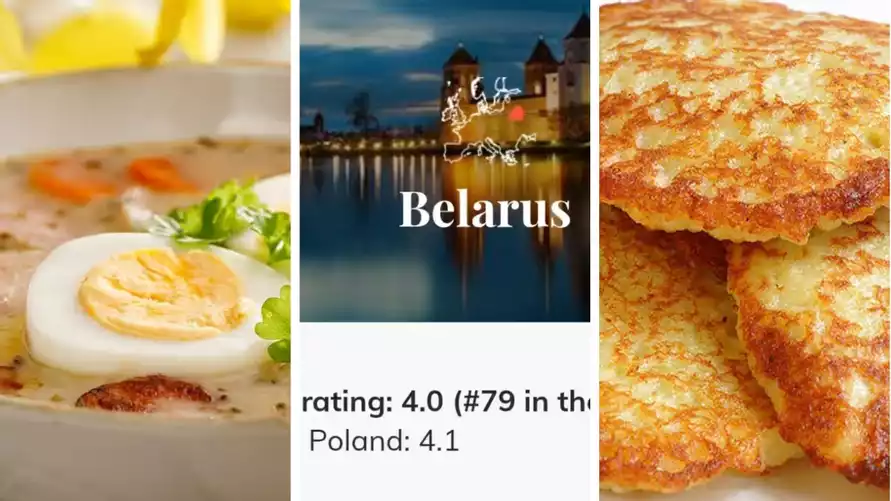Поляки помогли белорусской кухне попасть в ТОП-100 мировых. Какие блюда оценили?