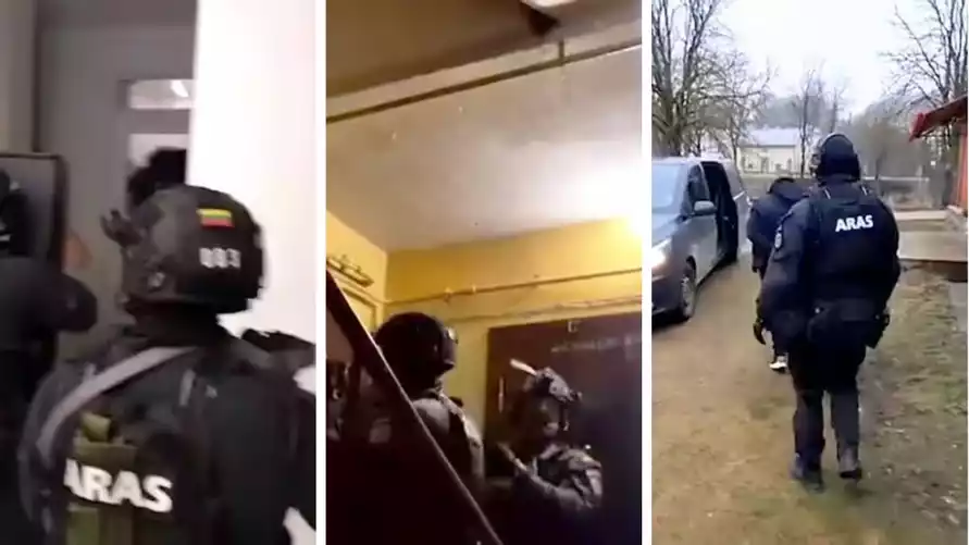 В Литве начались массовые облавы и обыски у контрабандистов белорусских сигарет