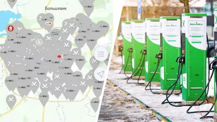 В Беларуси трудности с работой сети зарядок для электромобилей Malanka