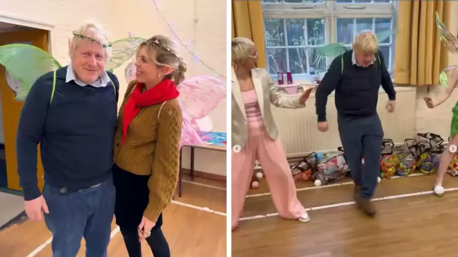 Экс-премьер Британии Джонсон нарядился в фею и стал звездой соцсетей