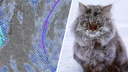 Циклон «Роман» снизит температуру до -20°C на половине Беларуси в Новый год