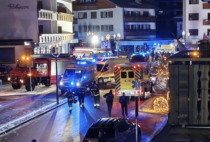 В Швейцарии на Новый год прогремел взрыв. Число погибших может исчисляться десятками