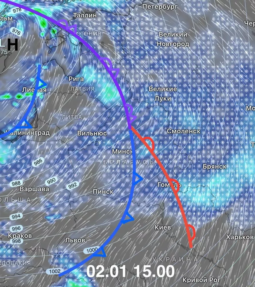 Может подвалить - ECMWF пророчит Беларуси возвращение морозов в январе. И не только их