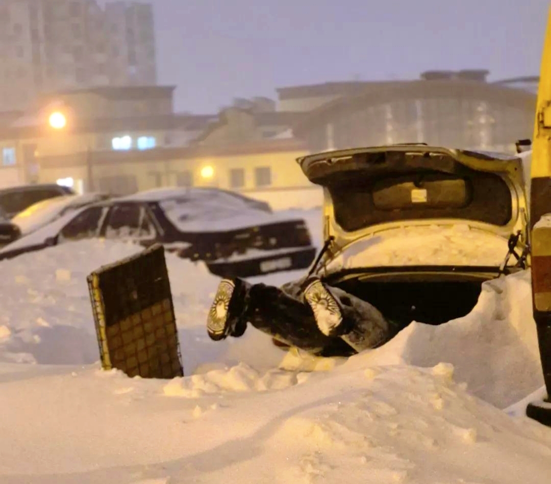 Где в Беларуси нападало снега больше всего. Образовался мощный "снежный язык"