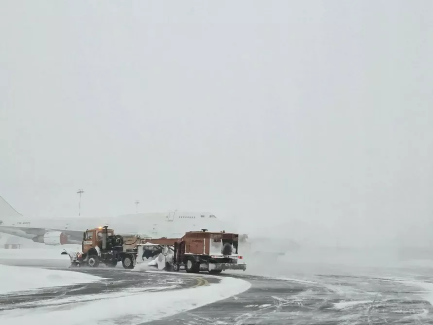 Минский аэропорт отчитался о штатной работе несмотря на задержки рейсов