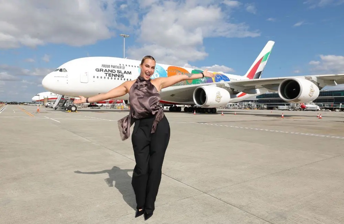 Соболенко стала лицом крупной иностранной авиакомпании