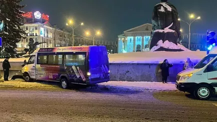 В Минске маршрутка влетела в подземный переход