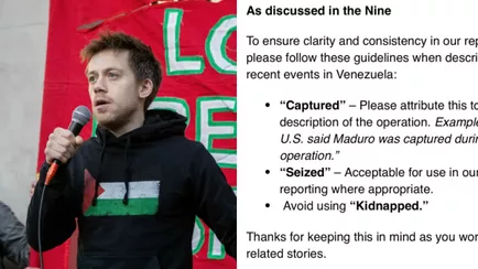 Сотрудникам BBC запретили называть захват Мадуро похищением — журналист Джонс