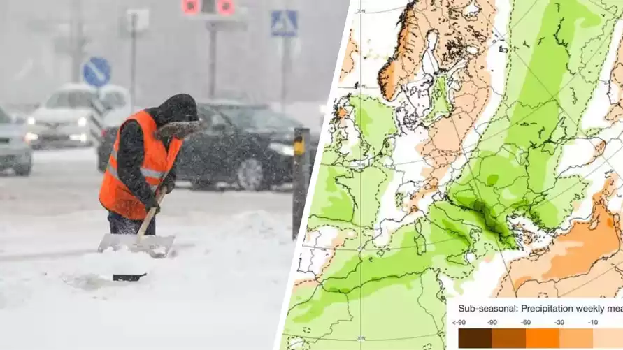 "Может подвалить" - ECMWF пророчит Беларуси возвращение морозов в январе. И не только их